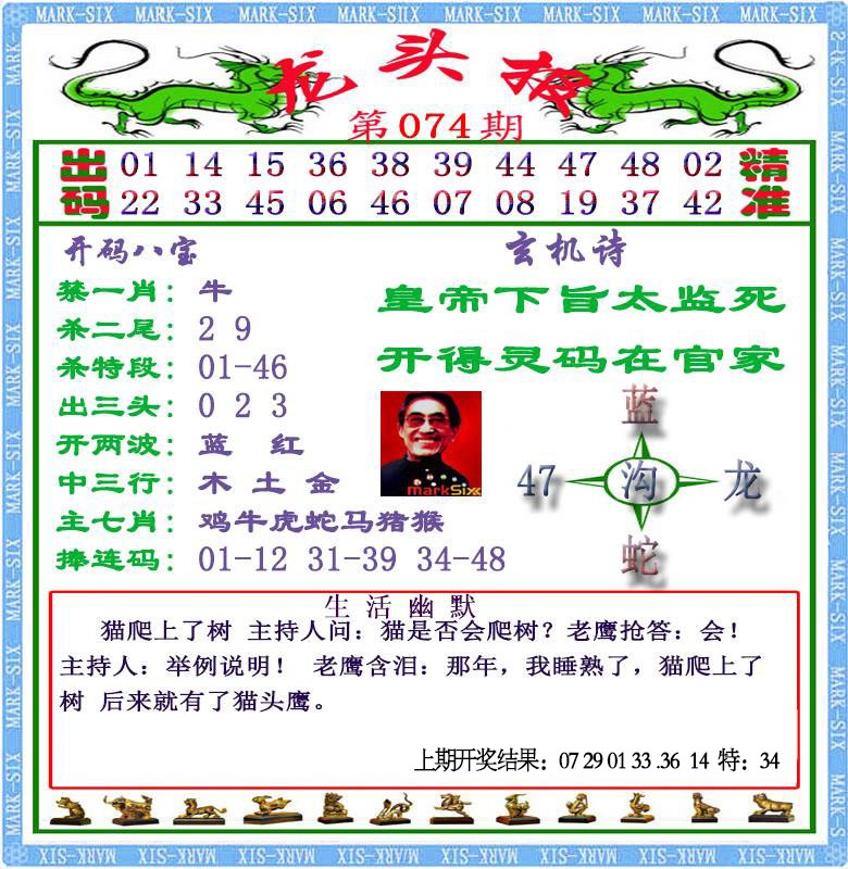 074期龙头报[图]