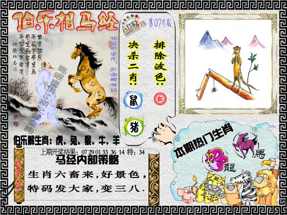 074期伯乐相马经[图]