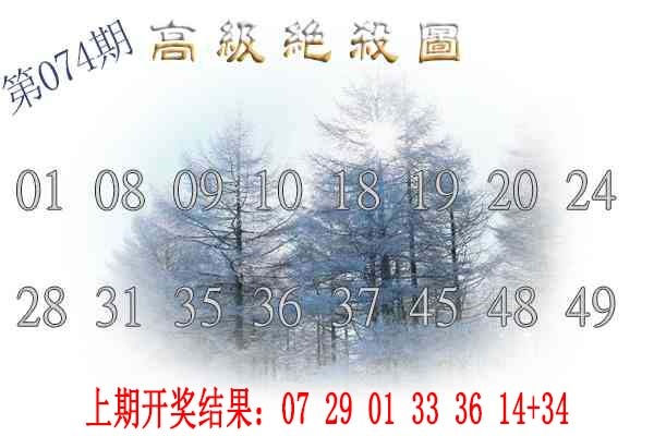 074期高级内部绝杀[图]