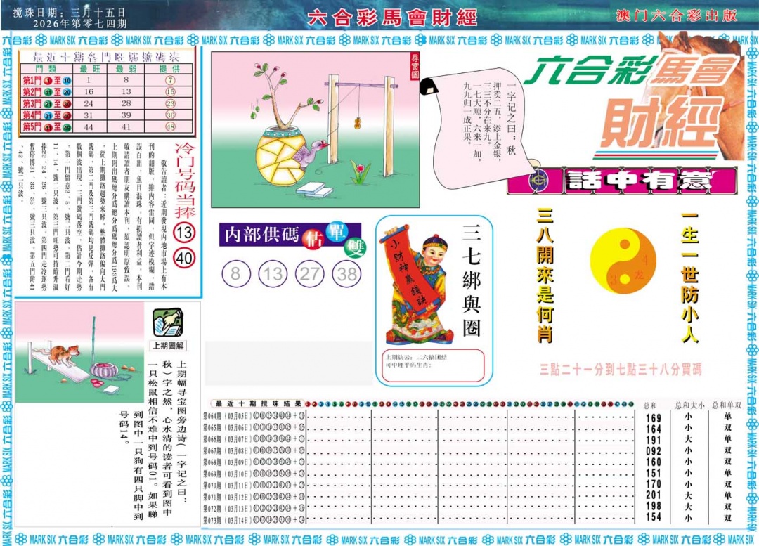 074期马会财经A[图]