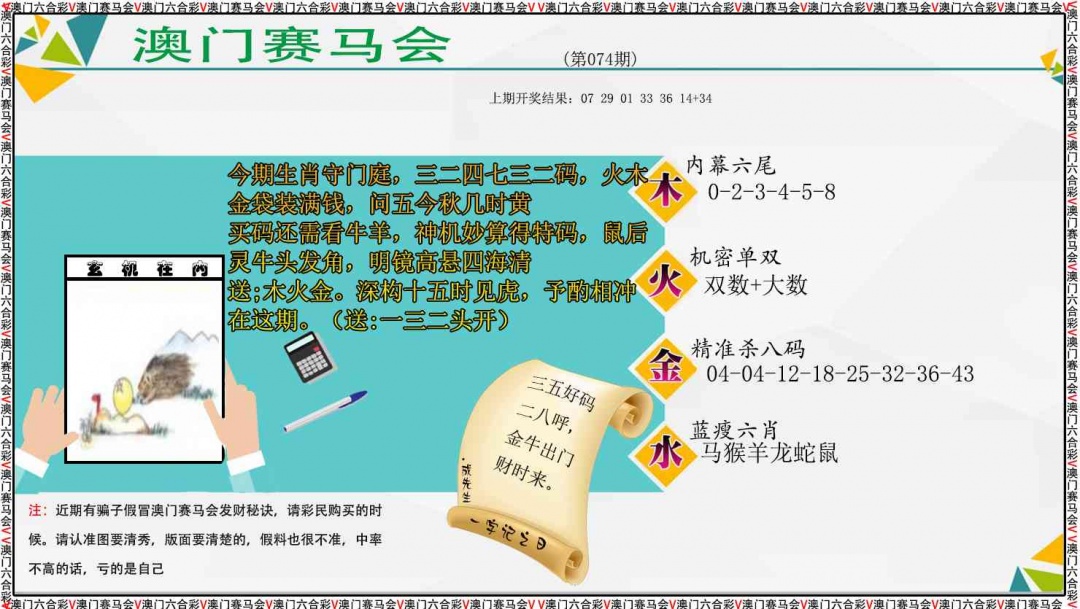 074期发财秘诀[图]