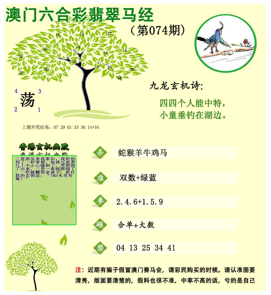 074期翡翠马经[图]