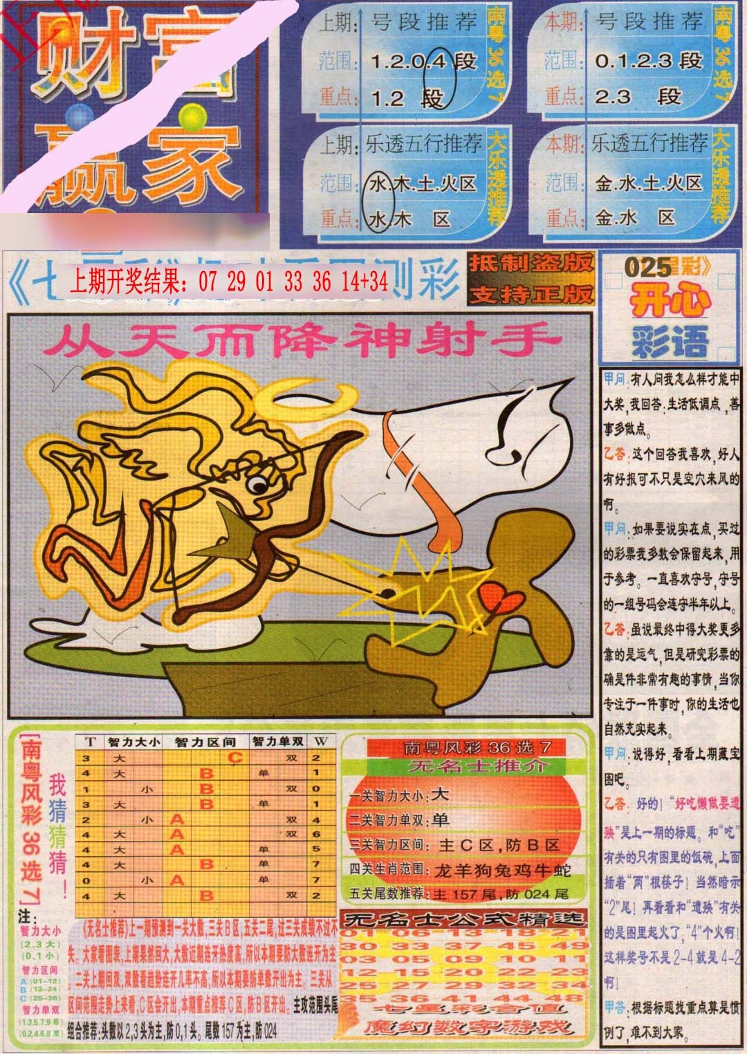 074期财富赢家（七星彩）[图]