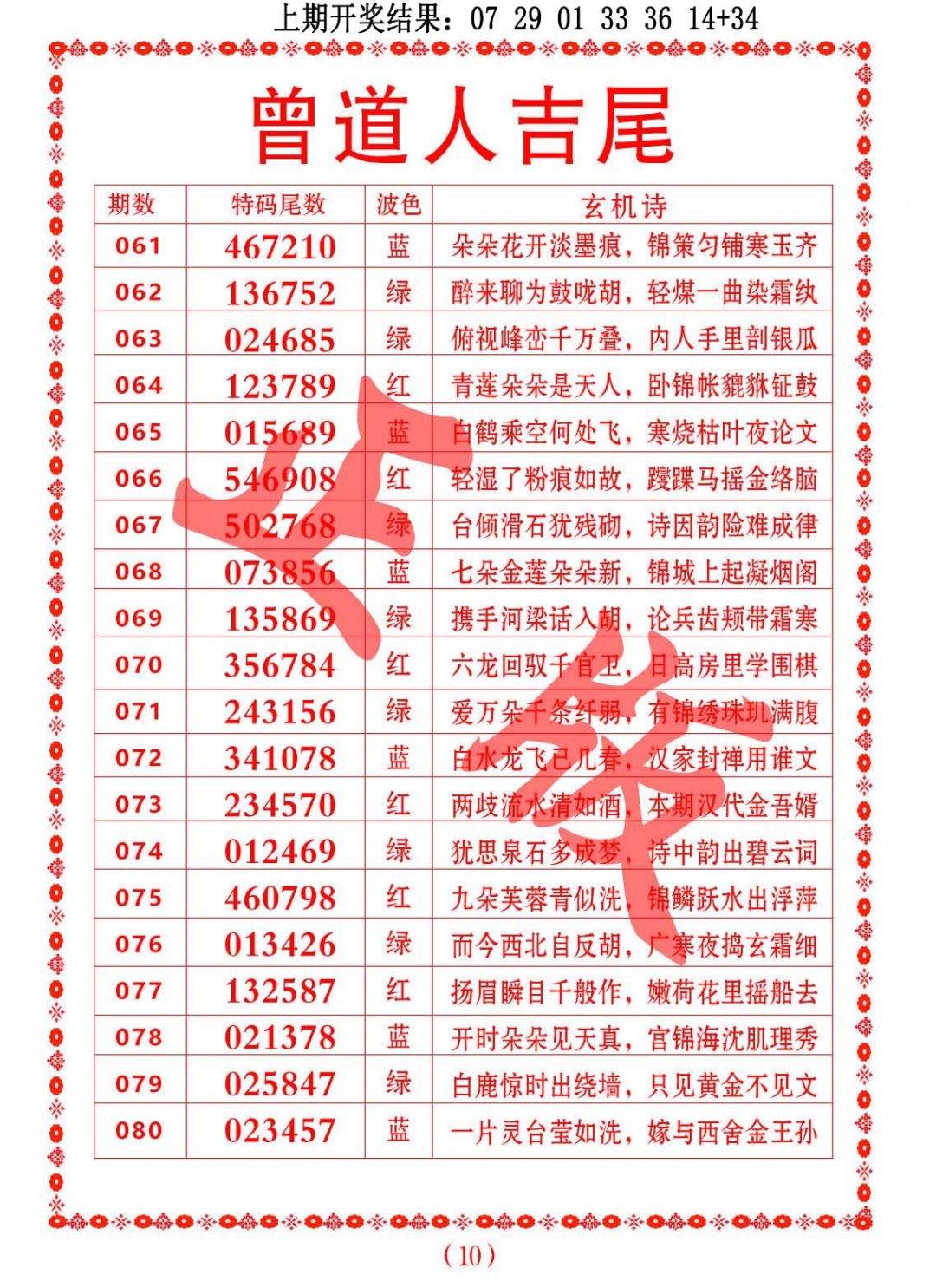 074期曾道人吉尾[图]