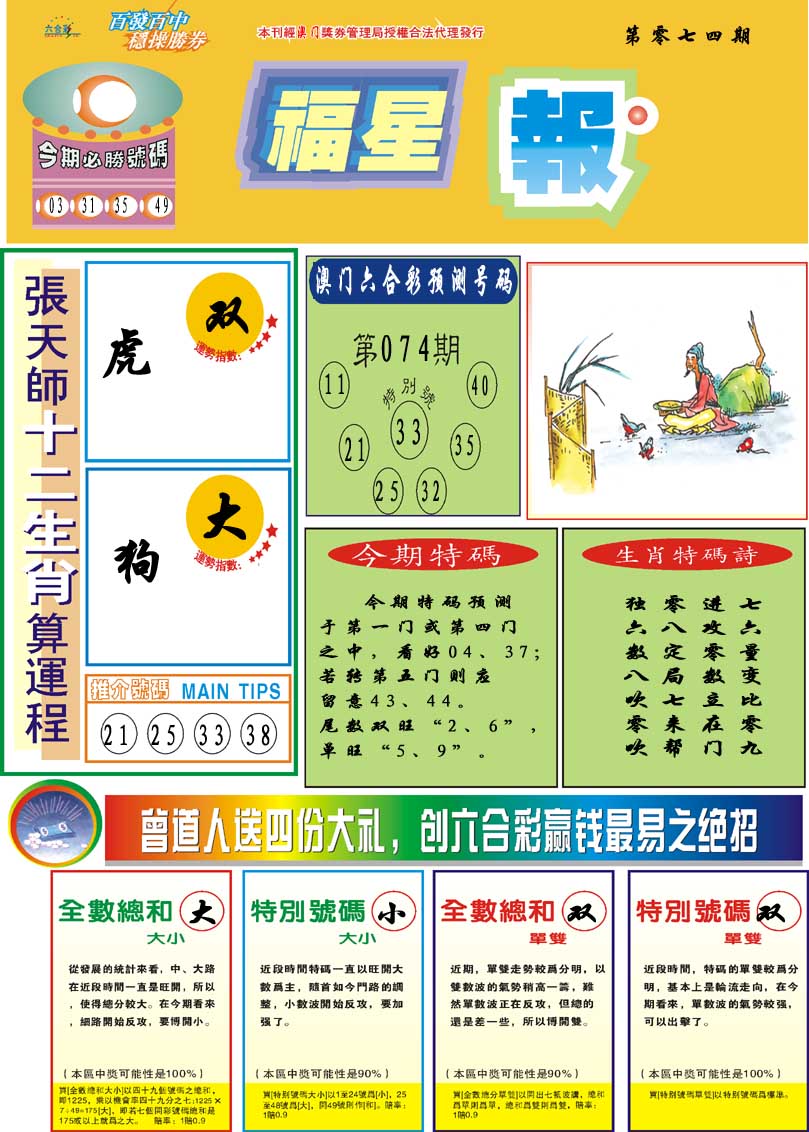 074期福星报[图]
