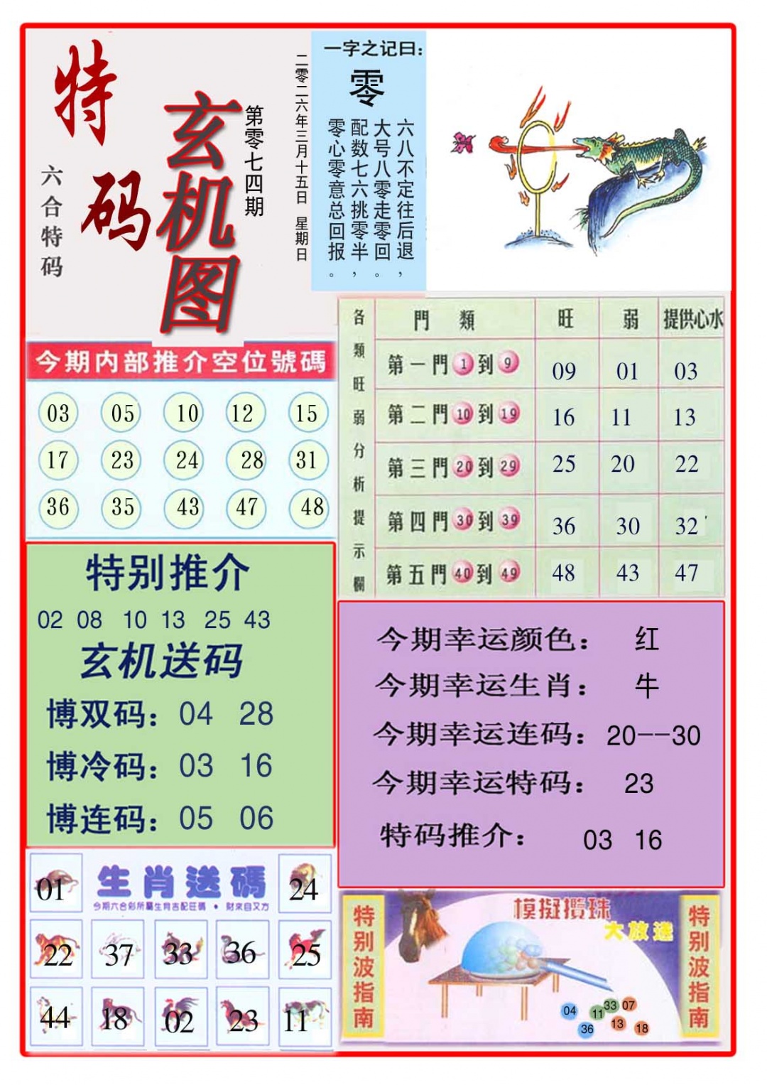 074期特码玄机图[图]