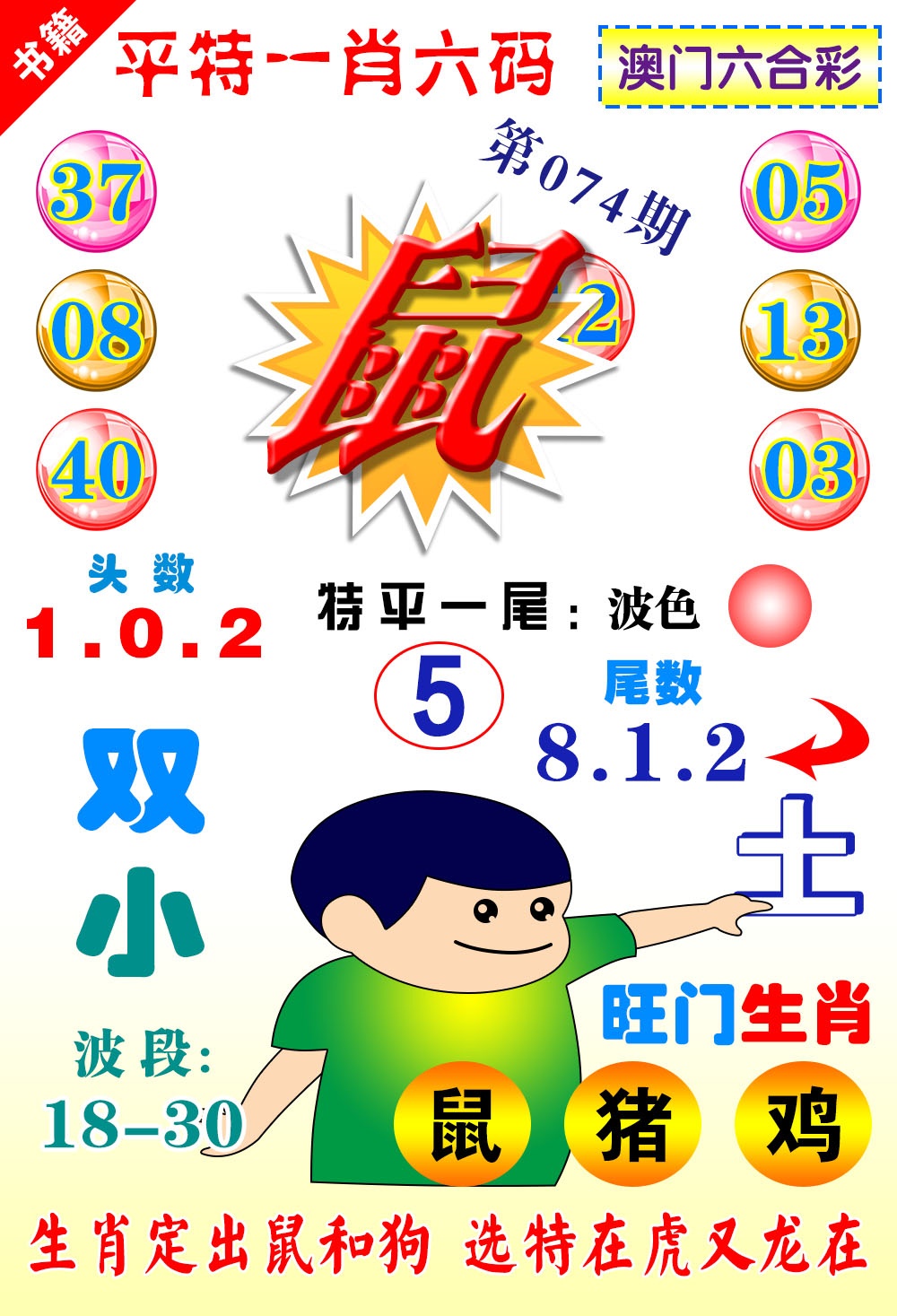 074期澳门一肖六码[图]