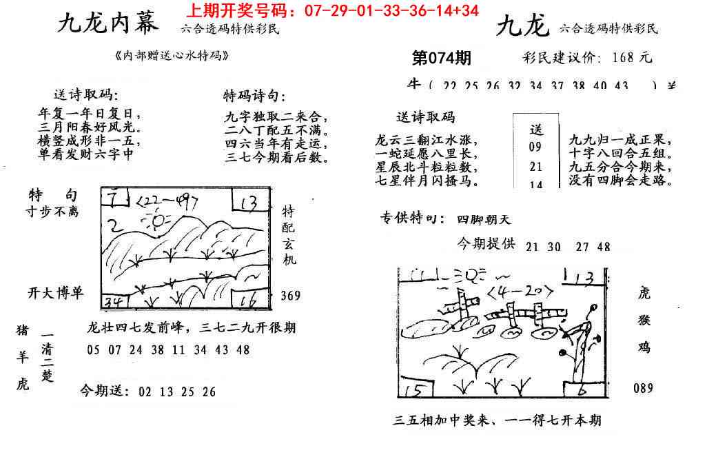 074期九龙内幕[图]