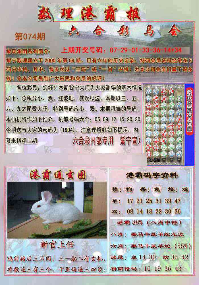 074期港霸报[图]