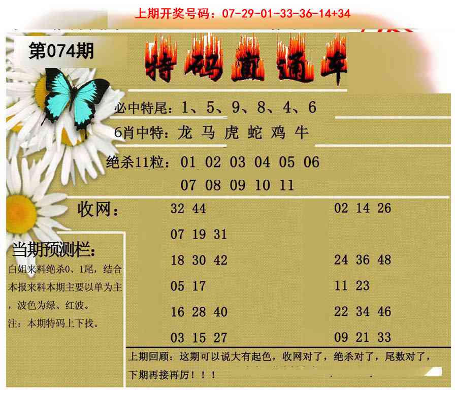 074期特码直通车[图]