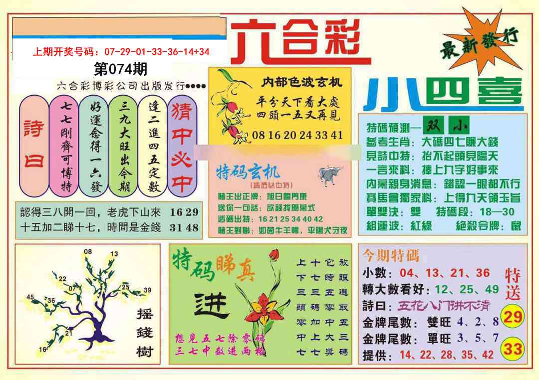 074期小四喜[图]