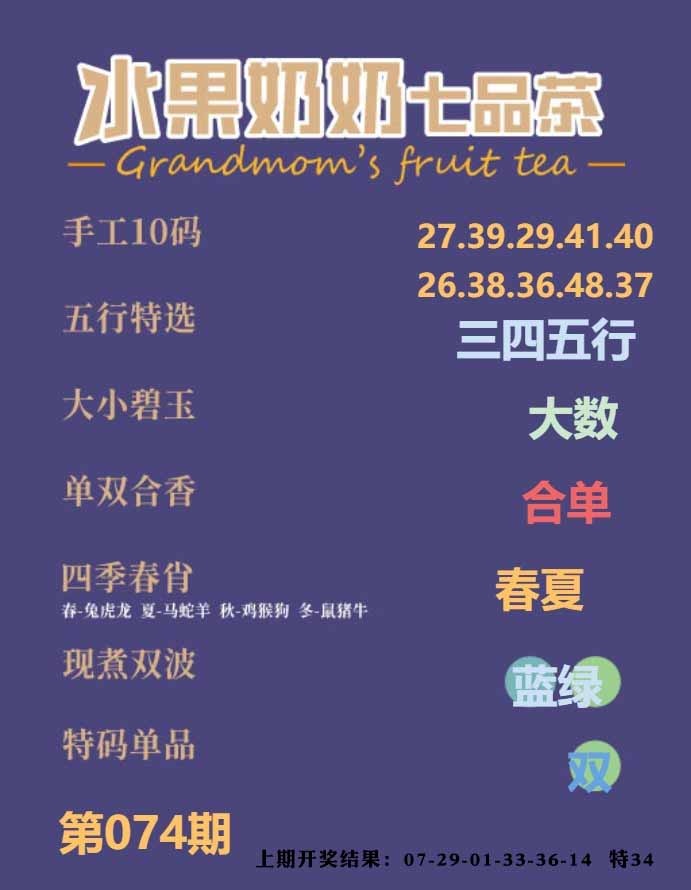 074期七品茶[图]